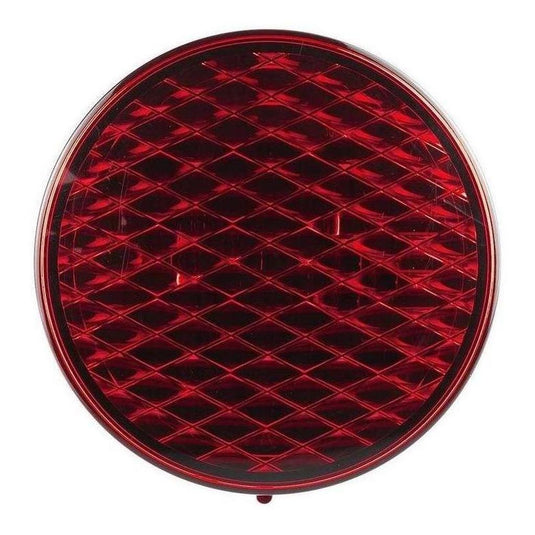 LED Autolamp 12V Round Red Rear Stop/Tail Lamp Taillight 80mm