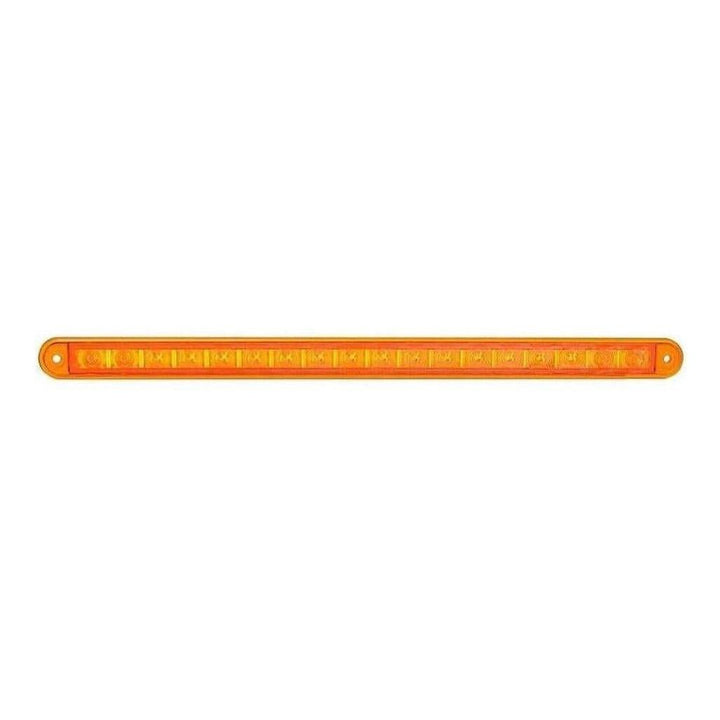 LED Autolamp 12V Sequential Indicator Strip Lamp 18 Square LEDs 382mm ...