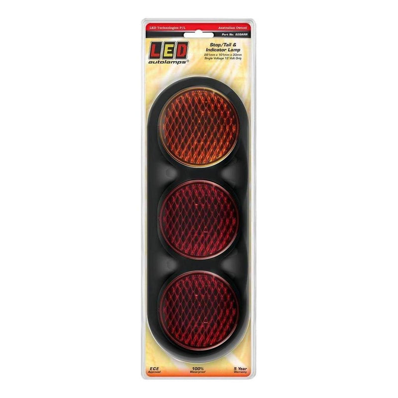 Load image into Gallery viewer, LED Autolamp 12V Stop/Tail/Indicator Taillight 281x101x30mm

