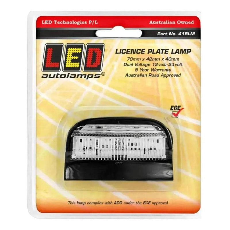 Load image into Gallery viewer, LED Autolamp 12V/24V Licence Plate Light 70x42x40mm
