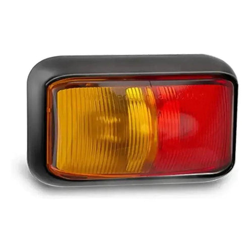 LED Autolamp 12V/24V Red/Amber Side Marker