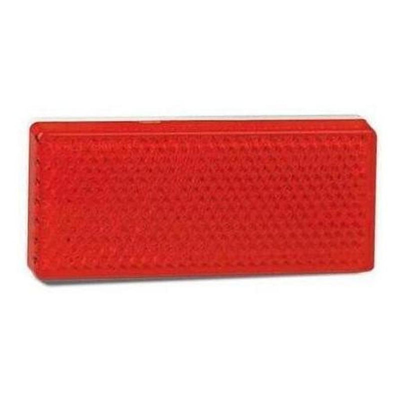 Load image into Gallery viewer, LED Autolamp Red Reflector Stick On 70x30x6mm (Box of 100)
