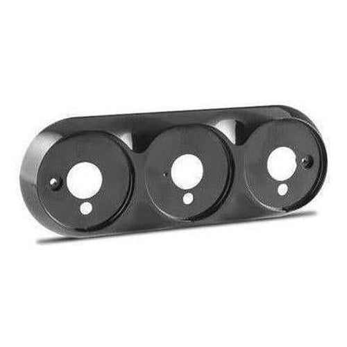 LED Autolamp Triple Surface Taillamp Mount Housing Black Suit 82 Series