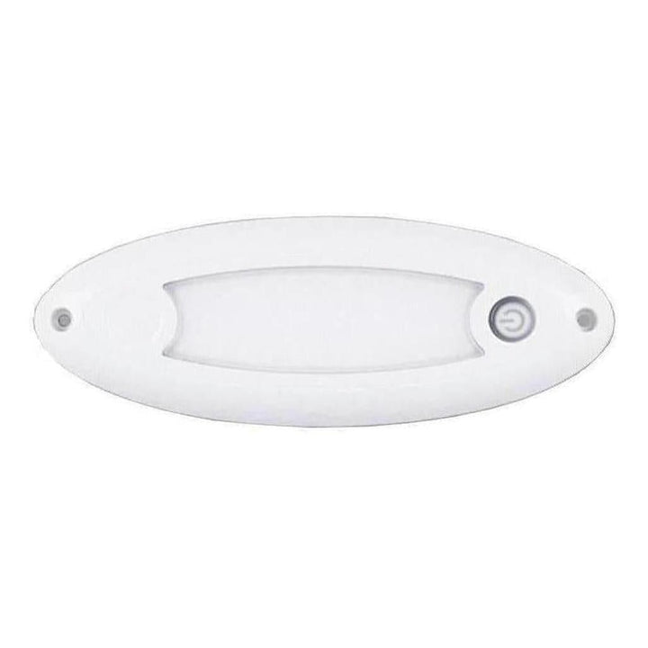 LED Autolamps 10-30V Oval LED Interior/Exterior Lamp with White Housin ...