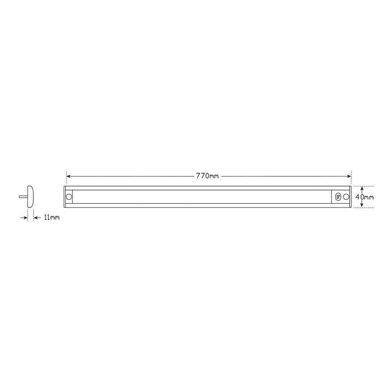 Load image into Gallery viewer, LED Autolamps 12V Interior Strip Lamp With Touch Sensor Switch
