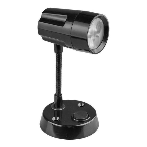 LED Autolamps 12V Reading Lamp Black 3 X 2 Watt