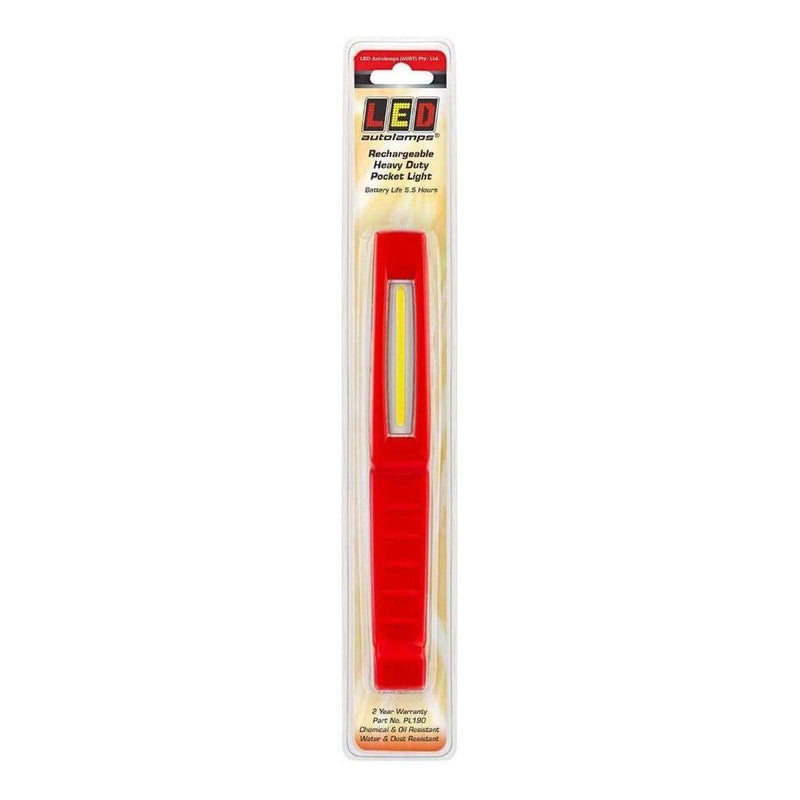 Load image into Gallery viewer, LED Autolamps Heavy Duty Pen Light Twin Magnet USB Charging Blister Pack
