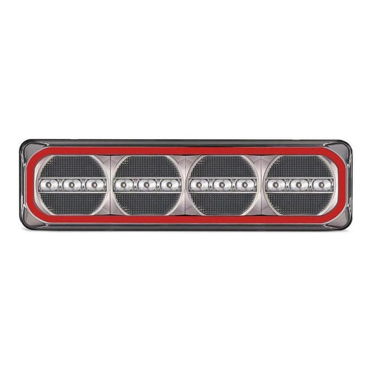 LED Autolamps Maxilamps Combination Stop/Tail & Sequential Indicator 387x105x30.5mm