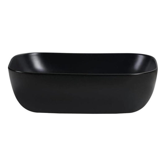 Lina Ceramic Basin Sink 460 x 320 x 135 Black