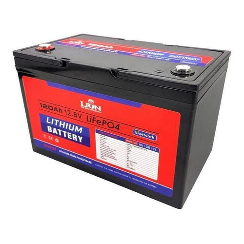 Lion 120AH Lithium Deep Cycle Battery 307x169x208mm 13Kg
