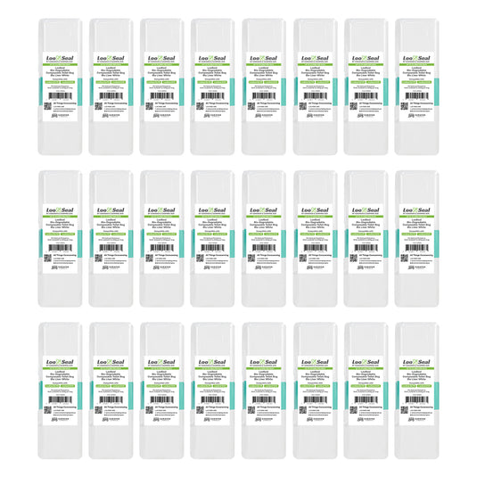 LooSeal Biodegradable Liner 6 Month Pack (24 Rolls) White
