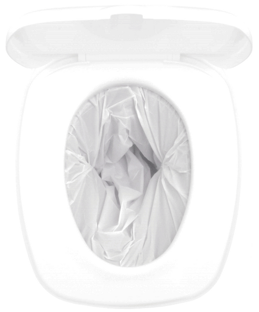 LooSeal Elite Auto Sealing Waterless Toilet White