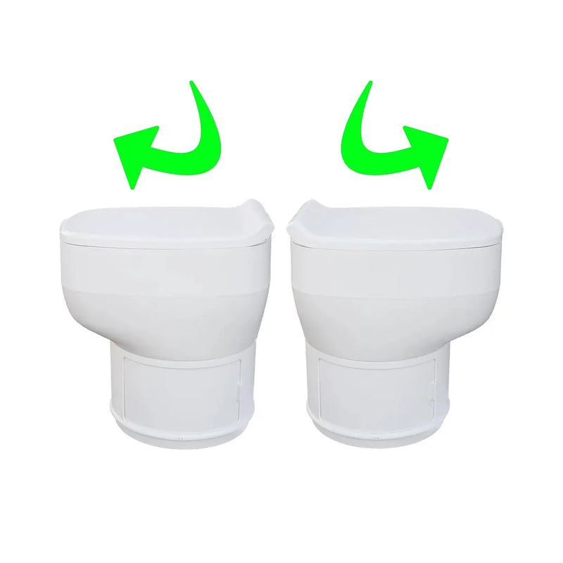 Load image into Gallery viewer, LooSeal Elite Auto Sealing Waterless Toilet White
