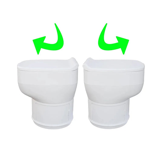 LooSeal Elite Auto Sealing Waterless Toilet White