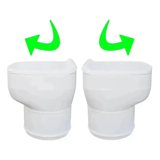 LooSeal Elite Auto Sealing Waterless Toilet White