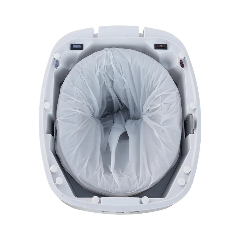 Load image into Gallery viewer, LooSeal Elite Auto Sealing Waterless Toilet White
