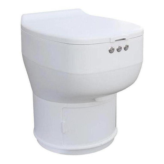 LooSeal Elite Auto Sealing Waterless Toilet White Inc Bonus 32 Inch 81cm TV
