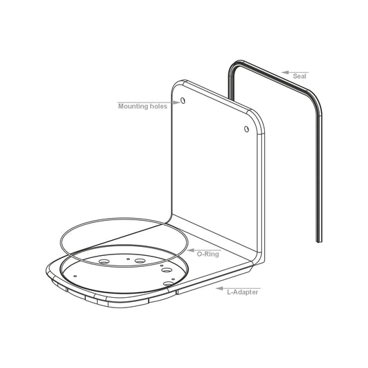 LooSeal Toilet L-Adaptor Medium