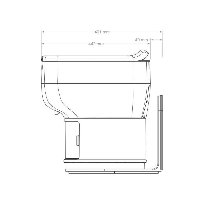 Load image into Gallery viewer, LooSeal Toilet L-Adaptor Small
