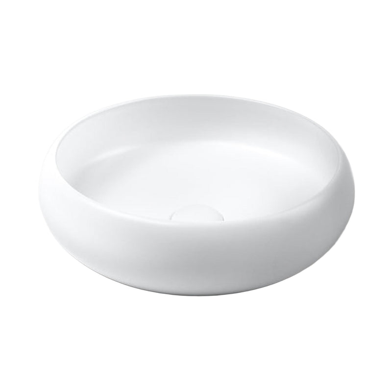 Load image into Gallery viewer, Luna Ceramic Basin Sink Round 415 x 415 x 130 - Matte White
