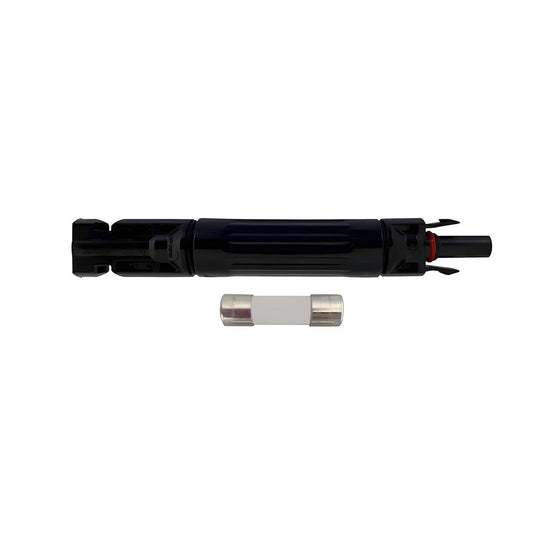 MC4 Solar Panel Inline Fuse Holder Connector inc 20amp Fuse IP67