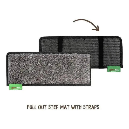 MUK Mat Pull Out Caravan Step Mat 20 x 51cm Dark Grey