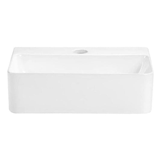 Mallory Ceramic Single Bowl Sink 365 x 260 x 110mm White