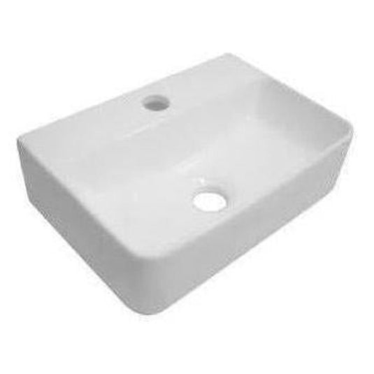 Mallory Ceramic Single Bowl Sink 365 x 260 x 110mm White