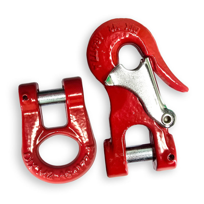 Load image into Gallery viewer, Mawby Hook Trailer Safety Chain Coupling 3.5T 13mm Throat Pair

