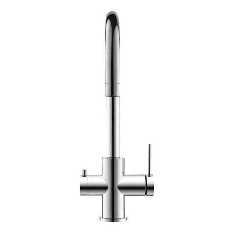 Load image into Gallery viewer, Mica 3-Way Filter Gooseneck Kitchen Tap Sink Mixer Chrome
