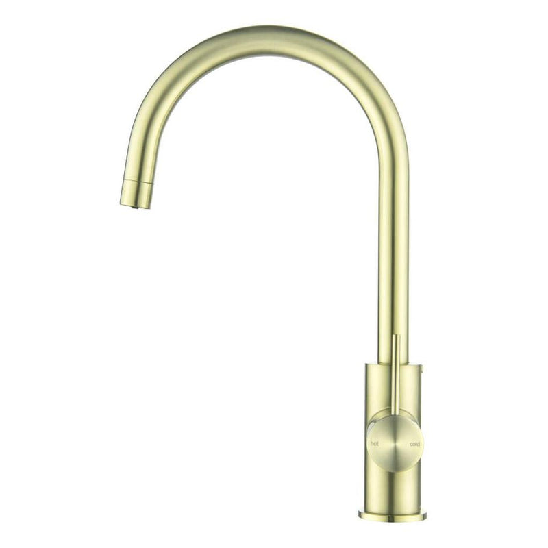 Load image into Gallery viewer, Mica 3-Way Filter Gooseneck Kitchen Tap Sink Mixer French Gold
