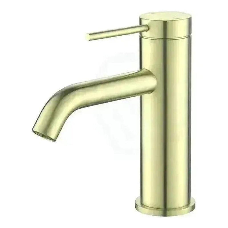 Load image into Gallery viewer, Mica Basin Sink Tap Mixer Curved Spout French Gold
