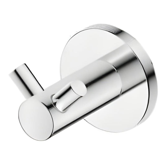 Mica Double Robe Hook Chrome