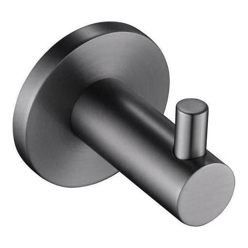 Mica Robe Hook Gunmetal Grey