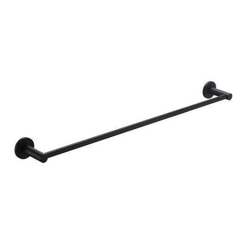 Load image into Gallery viewer, Mica Single Rail Towel Rack 600mm Black
