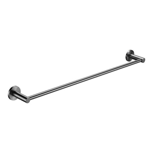 Mica Single Rail Towel Rack 600mm Brushed Nickel