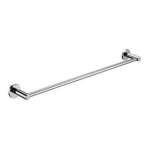 Mica Single Rail Towel Rack 600mm Chrome