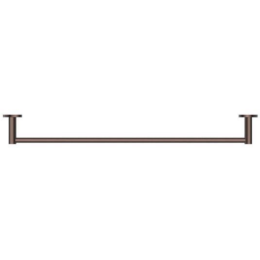 Mica Single Rail Towel Rack 600mm Dusk Bronze
