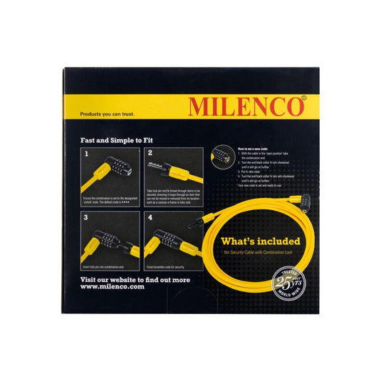 Milenco 6m Security Cable & Lock
