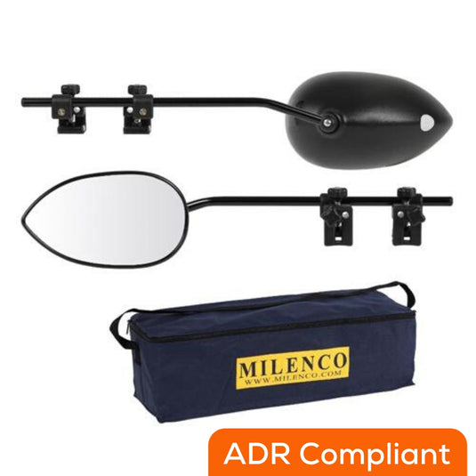 Milenco Aero 4 Extra Wide Towing Mirrors