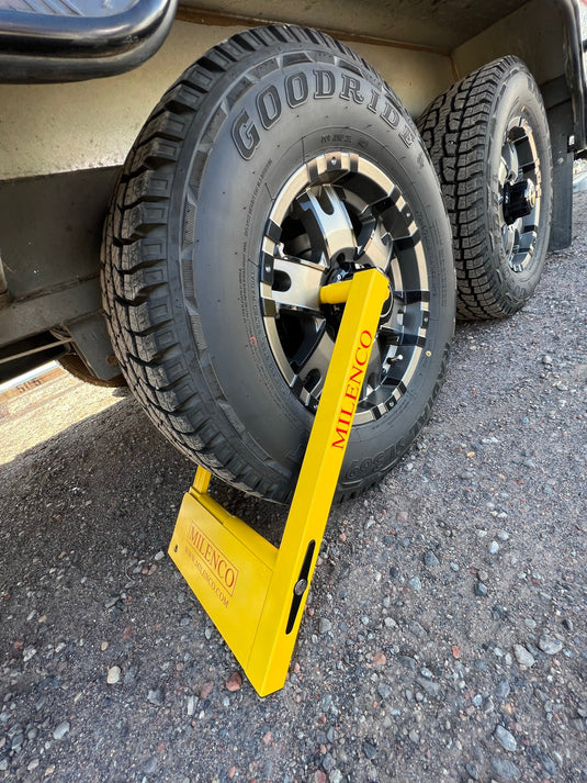 Milenco Australian Wheel Clamp Suits Up to 295 Width Tyres