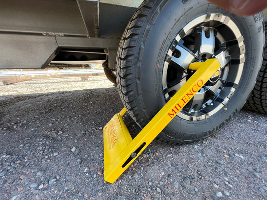 Milenco Australian Wheel Clamp Suits Up to 295 Width Tyres