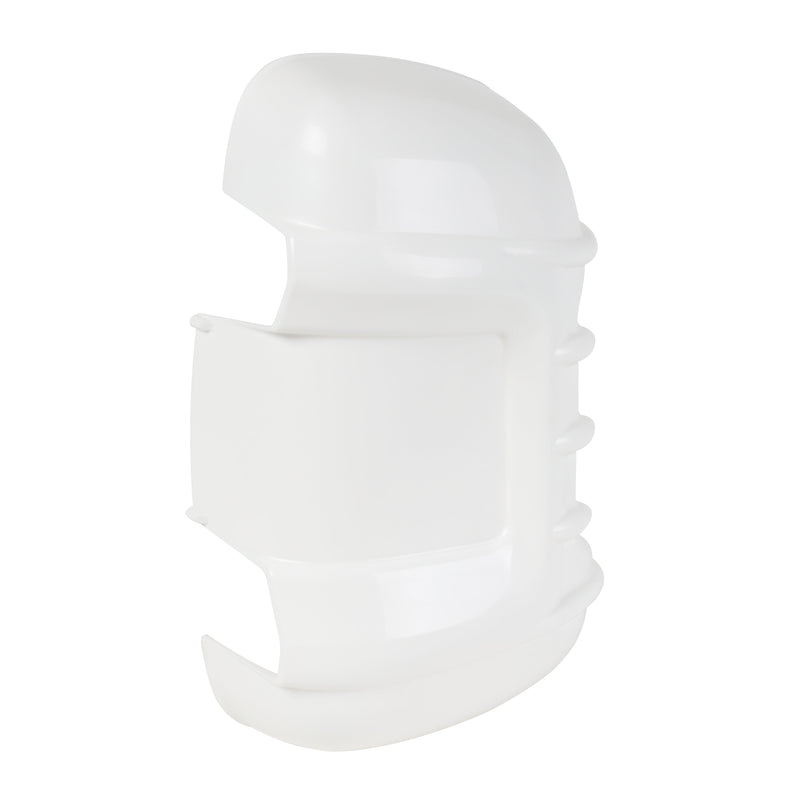 Load image into Gallery viewer, Milenco Mirror Protectors White Long Arm
