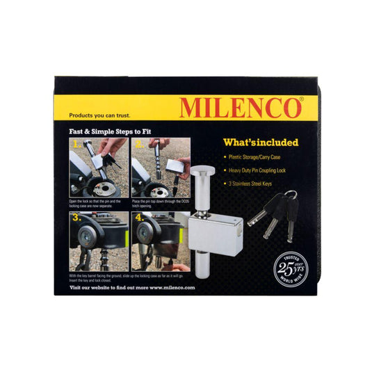 Milenco Pin Lock Suits DO35 Coupling
