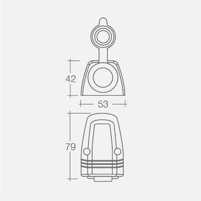 Load image into Gallery viewer, Narva Dual USB Socket Port Surface Mount Black
