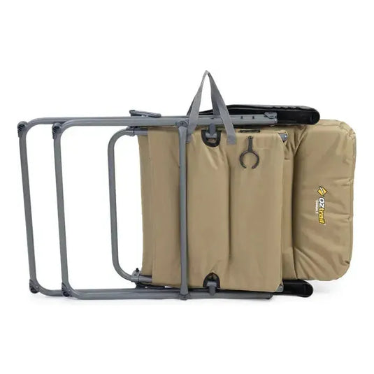 OZTRAIL Coolum 5 Position Recliner Chair Inc Drink Holder