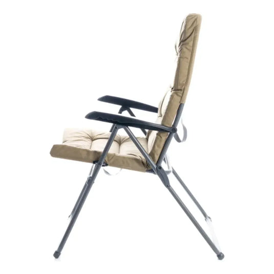 OZTRAIL Coolum 5 Position Recliner Chair Inc Drink Holder