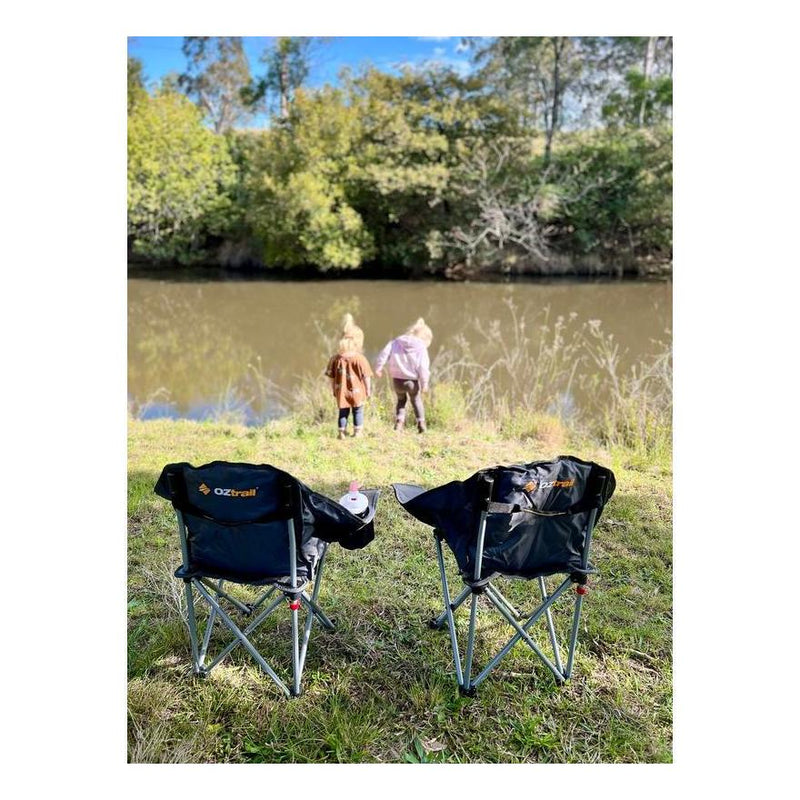 Load image into Gallery viewer, OZTRAIL Junior Moon Chair Purple
