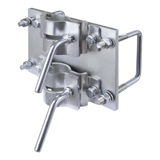 Optitec Double Clamp Bracket - 100mm - Suits 100mm High & Up to 100mm Width Drawbar
