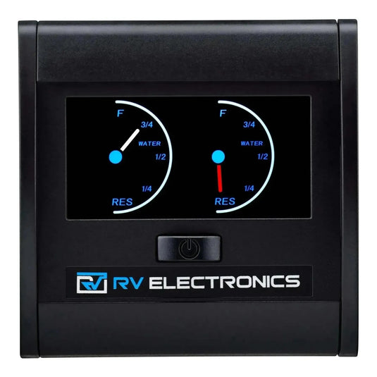RV Electronics Standard Double LCD Water Tank Gauge Display